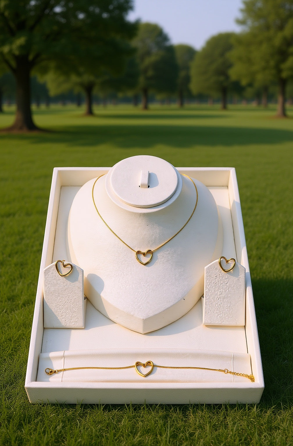 Parure  des coeur overt طقم القلوب المفتوحة